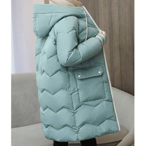 Jaqueta Feminina Puffer de Parka Elegance