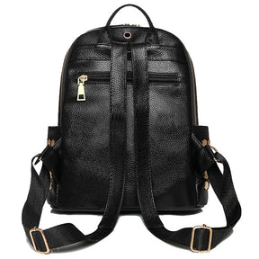 Bolsa Mochila de Couro Feminina