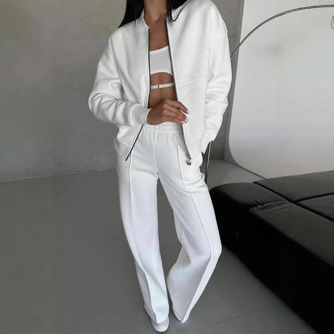 Conjunto Monique, Casaco + Calça (O Favorito do Inverno Europeu)