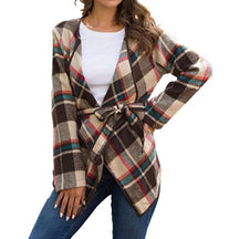 Casaco Kimono Feminino Xadrez Illusion