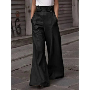 Calça Feminina Verde Couro