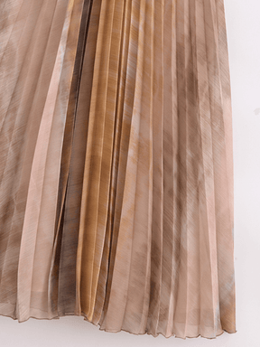 Vestido Longo Plissado Annah