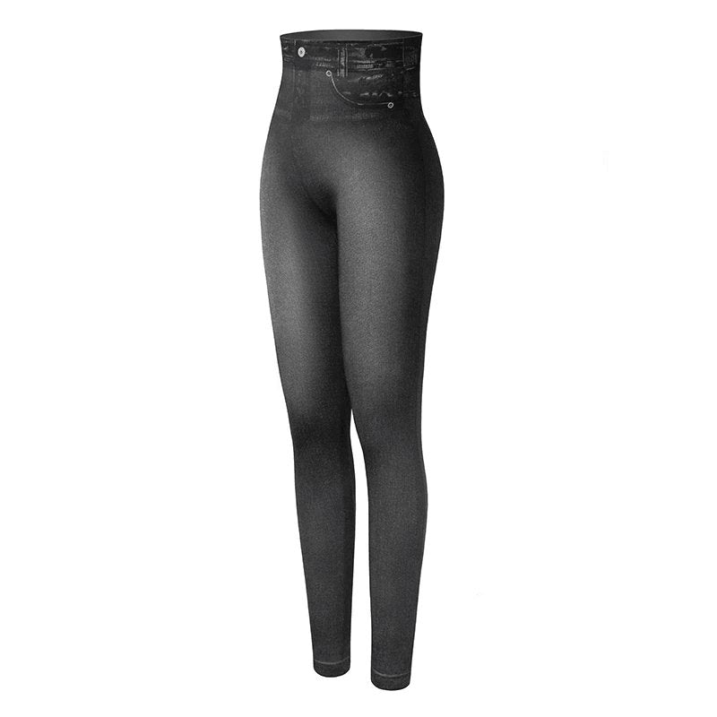 Calça Legging-Jeans Polished