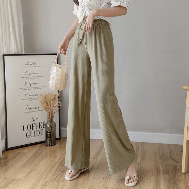 Calça Pantalona Confortável Edgy