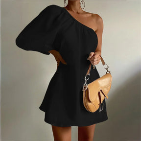 Vestido de Algodão - Ombro