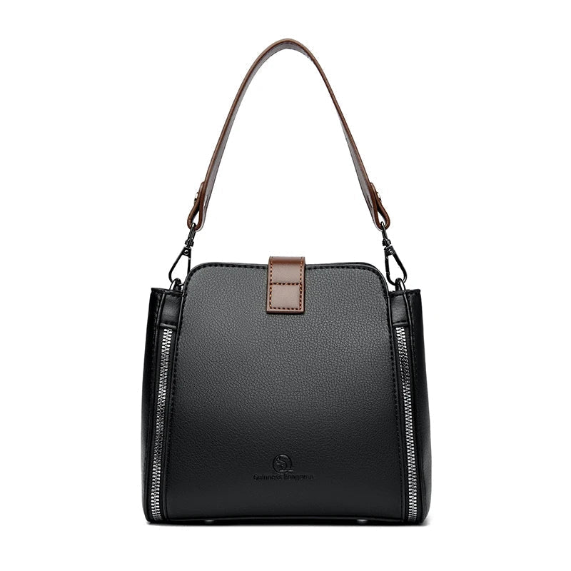 Bolsa Feminina Tiracolo - Feita em Couro Sintético