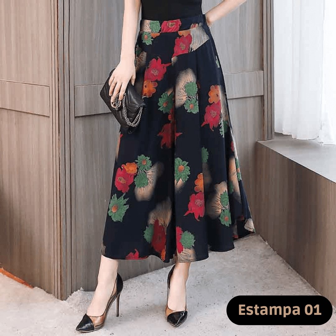 Calça Pantalona de Alfaiataria Timeless