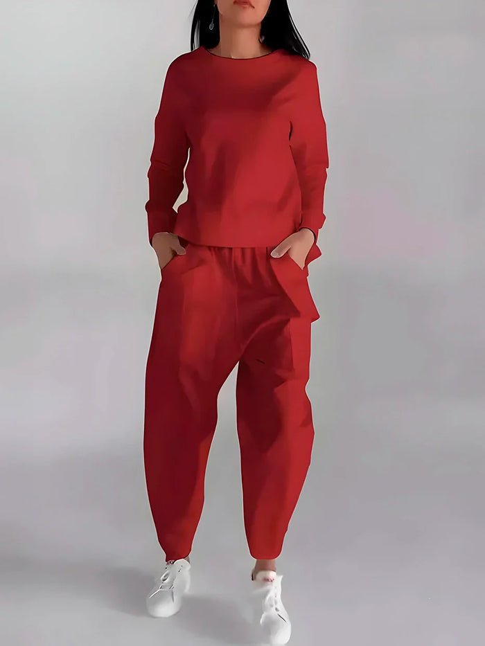 [COMPRE 1 LEVE 2] Conjunto Calça e Blusa Manga Comprida