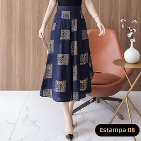 Calça Pantalona de Alfaiataria Timeless