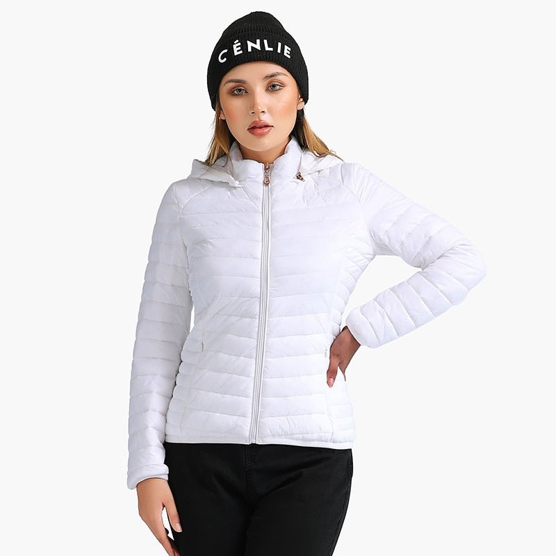 Jaqueta Feminina Impermeável Wrap