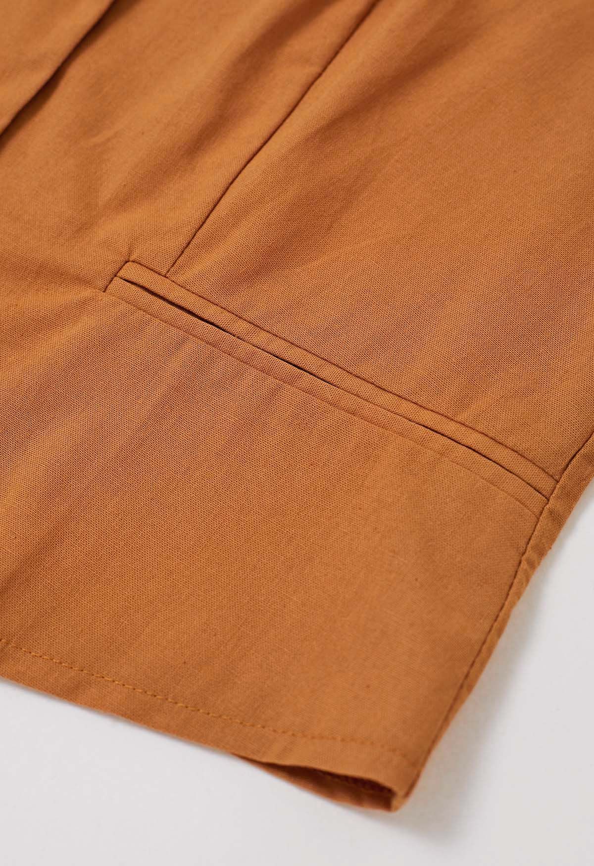 Conjunto Calça e Colete em Alfaiataria Medusa