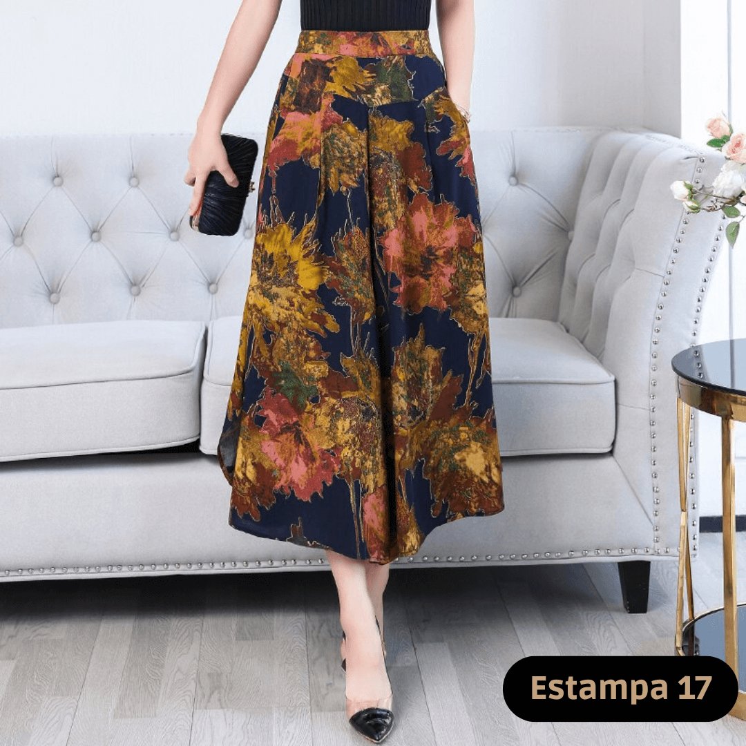 Calça Pantalona de Alfaiataria Timeless