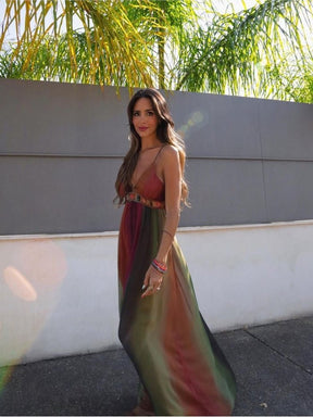 Vestido Longo Detalhe de Pedraria Mariah