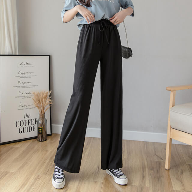 Calça Pantalona Confortável Edgy