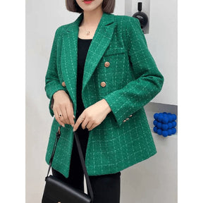 Blazer Feminino Casual de Lã Elegance