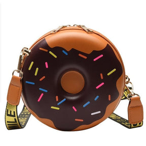Bolsa Feminina de Couro Donut