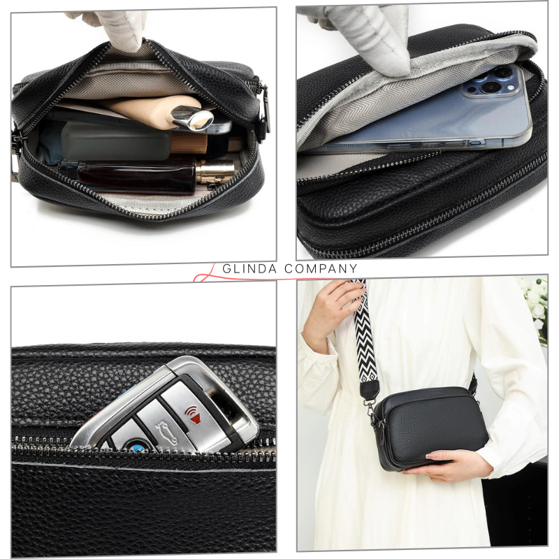 Bolsa Feminina Tiracolo Premium Couro
