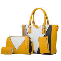 Bolsa de Couro Feminina Conjunto