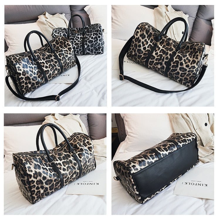 Bolsa de Viagem Feminina de Couro