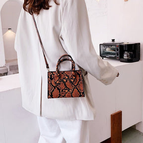 Bolsa de Couro Animal Print
