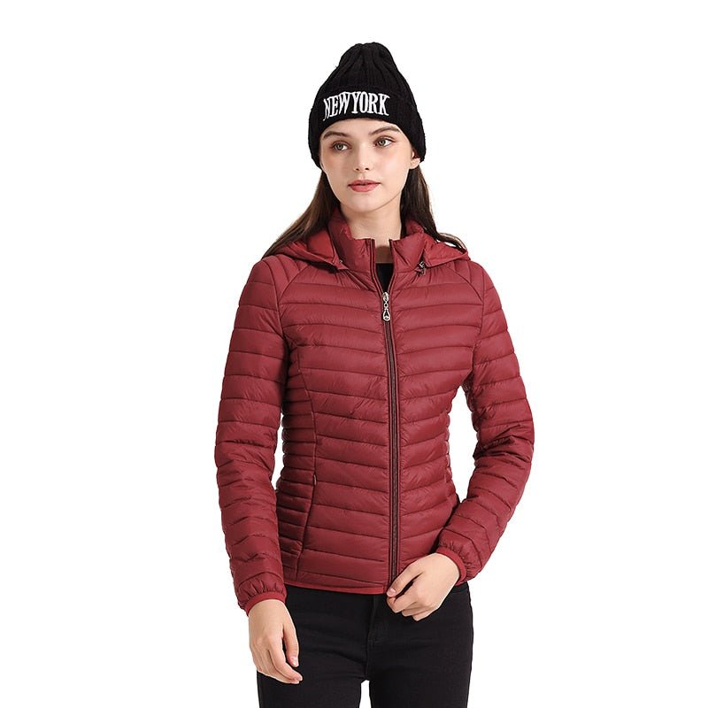 Jaqueta Feminina Impermeável Wrap