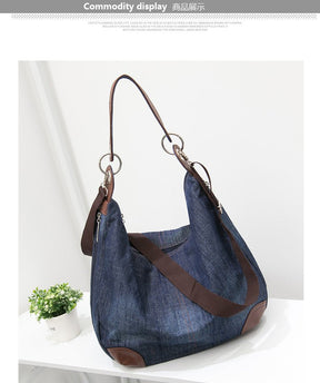 Bolsa Jeans Feminina Saco