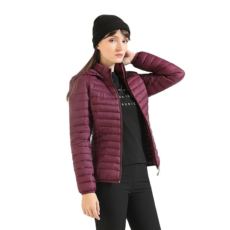 Jaqueta Feminina Impermeável Wrap