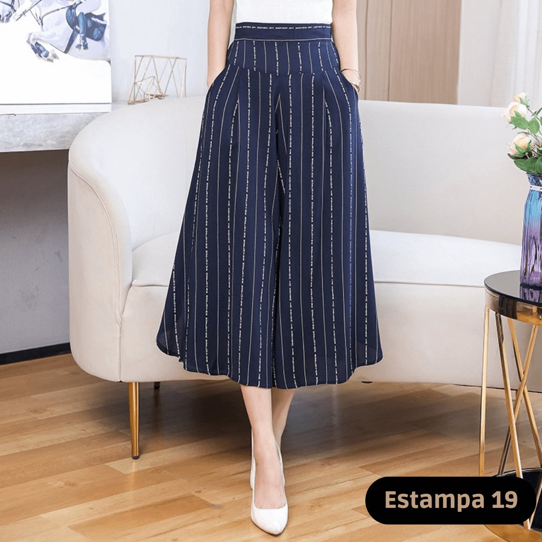 Calça Pantalona de Alfaiataria Timeless