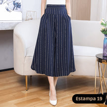 Calça Pantalona de Alfaiataria Timeless