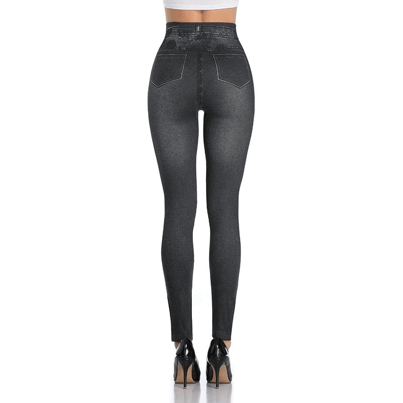 Calça Legging-Jeans Polished
