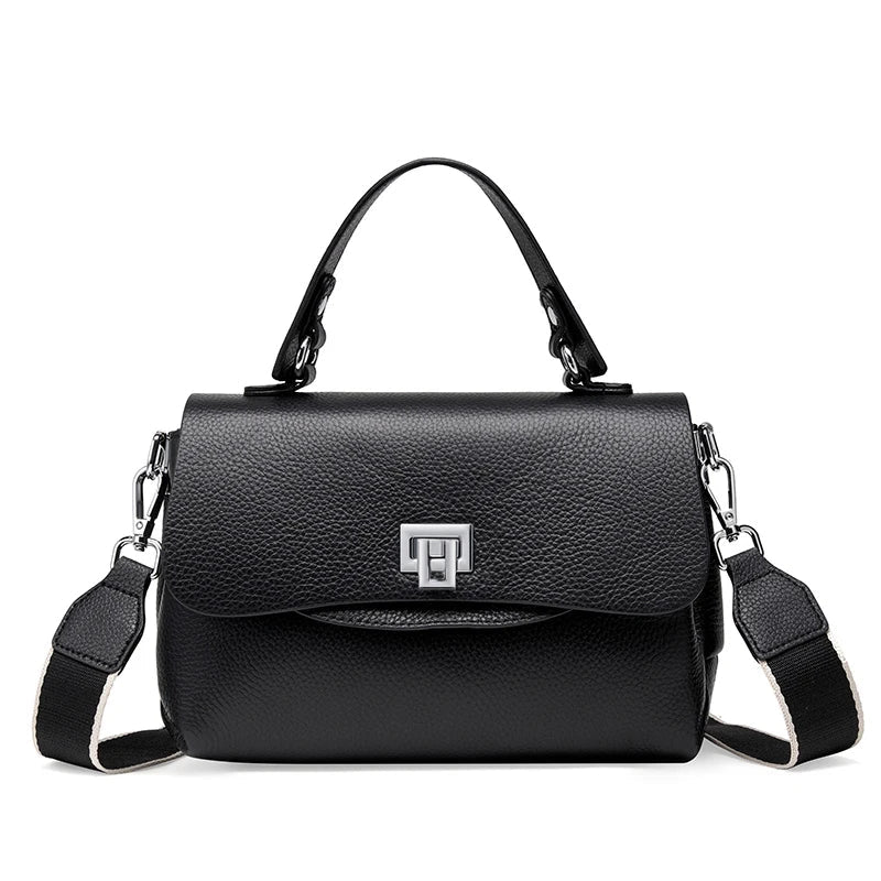 Bolsa Feminina Crossbody de Couro