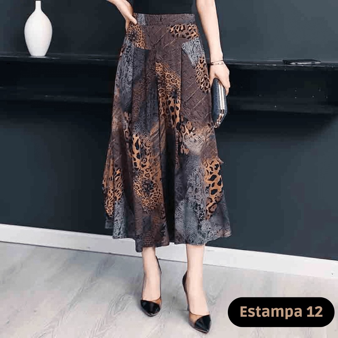 Calça Pantalona de Alfaiataria Timeless