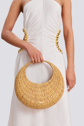Vestido Shell Reign Estampado + Bolsa e Brinco