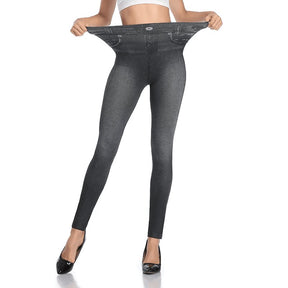 Calça Legging-Jeans Polished