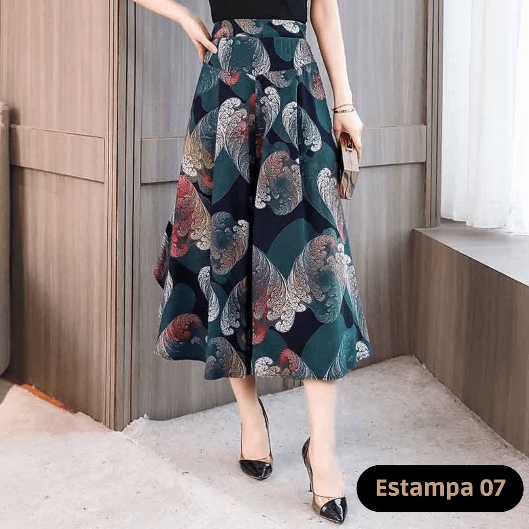 Calça Pantalona de Alfaiataria Timeless