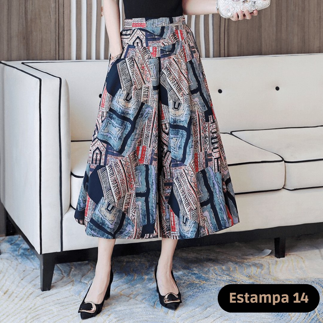 Calça Pantalona de Alfaiataria Timeless