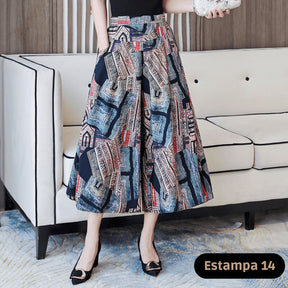 Calça Pantalona de Alfaiataria Timeless