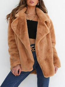 Casaco Feminino Ponto Aberto Overcoat