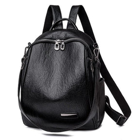 Bolsa Mochila de Couro