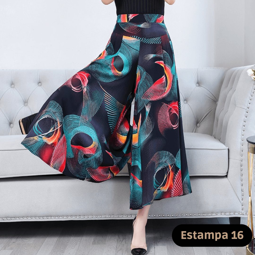 Calça Pantalona de Alfaiataria Timeless