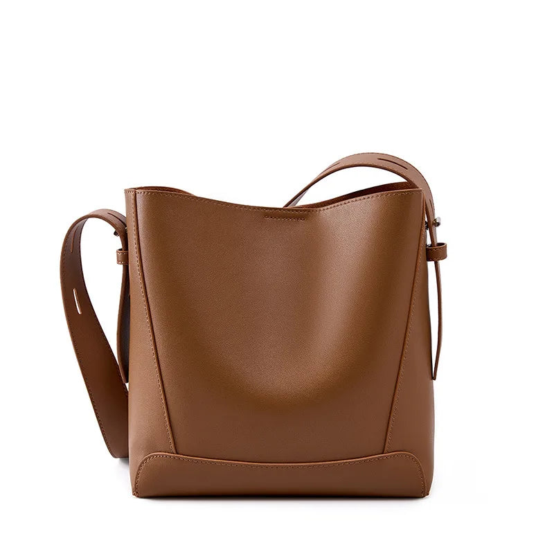 Bolsa Feminina de Ombro em Couro - Modelo Casual Premium