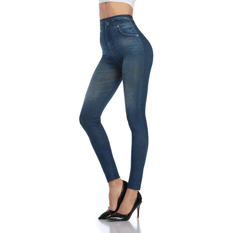 Calça Legging-Jeans Polished