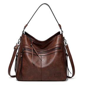 Bolsa de Couro Feminina Marrom Premium