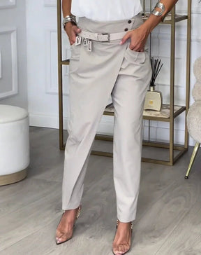Calça Feminina Social Com Saia