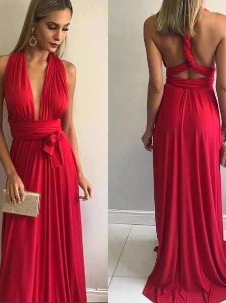 Vestido Longo Feminino Varias Formas Multiuso Festa Casamento formatura