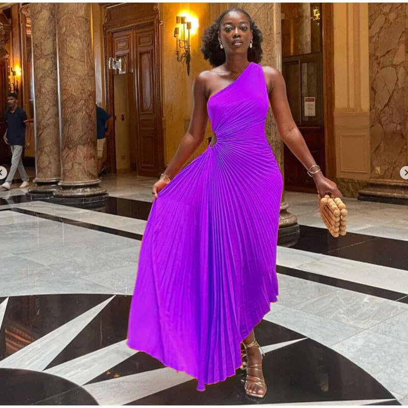 Vestido Longo Elegante Amethyst