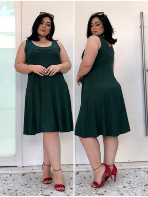 Vestido Regata Gode Plus Size GG: Conforto e Estilo em Um Só Look