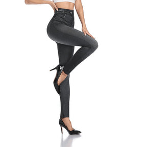 Calça Legging-Jeans Polished