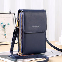 Bolsa Feminina de Couro Touch Screen