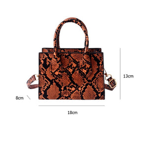 Bolsa de Couro Animal Print